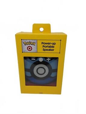 Pokémon x Target 30th Anniversary Power-Up Portable Bluetooth Speaker New